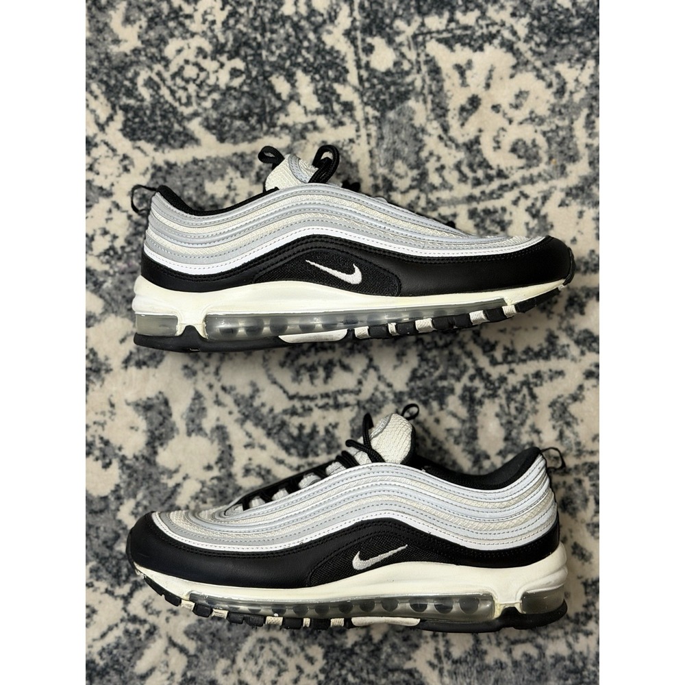 Nike Air Max 97 Men's 8 Black White Silver